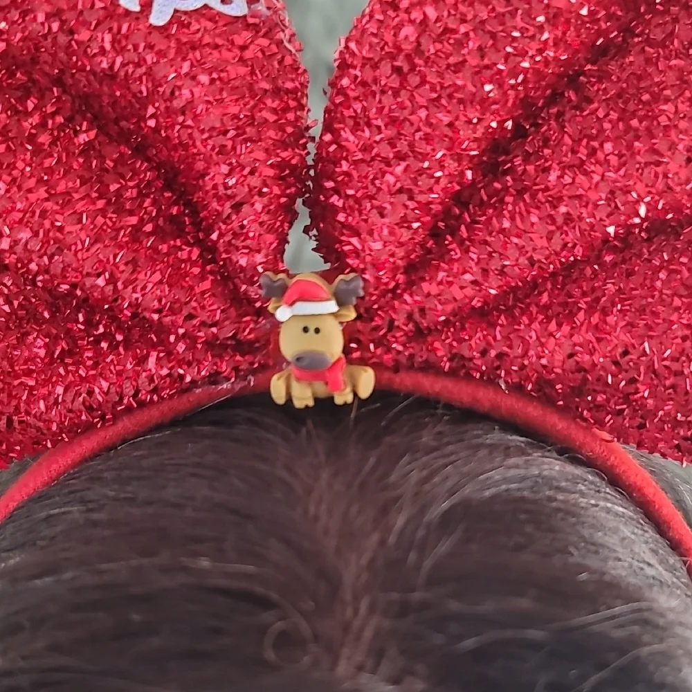 Sparkling Red Holiday Headband